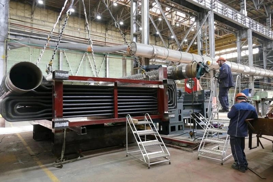 Завод &laquo;Уралхиммаш&raquo; изготовил блок пароперегревателя для ведущего российского производителя газовой серы