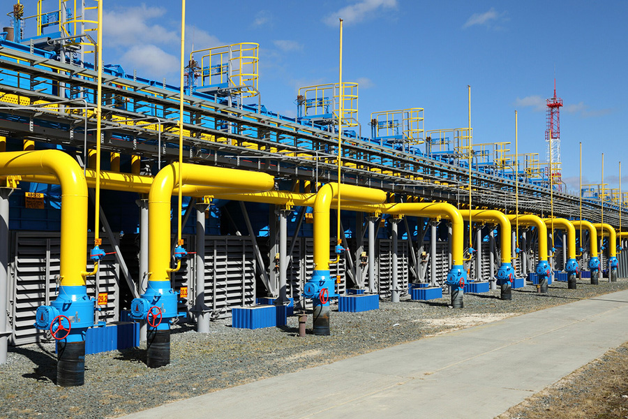 Компания &laquo;Газпром добыча Ноябрьск&raquo; заменила шаровые краны в рамках плановых работ на объектах Южного участка Губкинского газового промысла