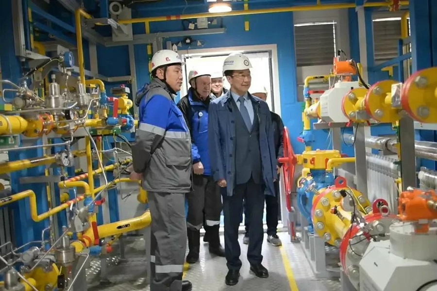 Генеральный директор АО &laquo;Сахатранснефтегаз&raquo; доложил Главе Якутии о ходе реализации программы газификации