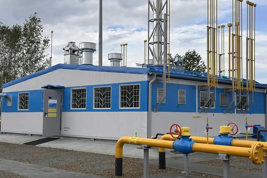 В селе Байкалово Свердловской области возвели автоматическую газораспределительную станцию за 537 млн рублей