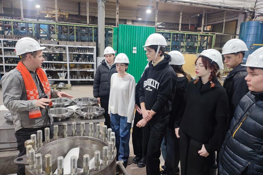 Студенты ППК СГТУ имени Гагарина Ю. А. ознакомились с производством Саратовского арматурного завода