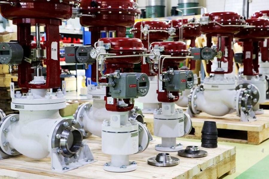 Фото недели: Завод «Регулятор» изготовил регулирующие клапаны для «ЛУКОЙЛА»