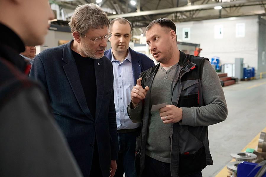Заместитель генерального директора по развитию ПСР ГК «Росатом» посетил Машиностроительную Корпорацию «Сплав»