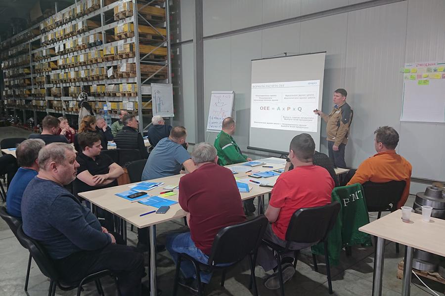 В ООО «РТМТ» завершился второй модуль обучения в рамках участия в федеральном проекте «Производительность труда»