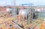 На Амурском ГПЗ подготовили к эксплуатации три первых шаровых резервуара товарно-сырьевой базы