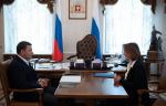 Генеральный директор УК УЗХМ и губернатор Свердловской области обсудили перспективы взаимодействия
