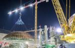 На первом энергоблоке АЭС «Аккую» установлен в проектное положение купол ВЗО
