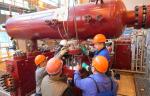 Мозырский НПЗ реализует заключительный этап сборки компрессоров свежего водорода
