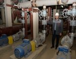 Ростовская АЭС: в машзале строящегося энергоблока №4 смонтированы электронасосы для подачи воды на воздухоохладители ГЦН