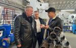 Завод шаровых кранов «ТЕМПЕР» посетил депутат Государственной Думы Андрей Гурулев