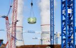 КОНЦЕРН ТИТАН-2 установил в проектное положение площадку обслуживания и ферму-консоль на Ленинградской АЭС-2 
