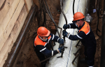 Компания «Мосгаз» проводит реконструкцию газопровода на Фрунзенской набережной