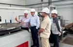 Председатель Законодательного Собрания Оренбургской области Сергей Грачев посетил площадку ЮАЗ