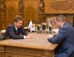 Алексей Миллер и Андрей Бочаров рассмотрели вопросы сотрудничества «Газпрома» и Волгоградской области